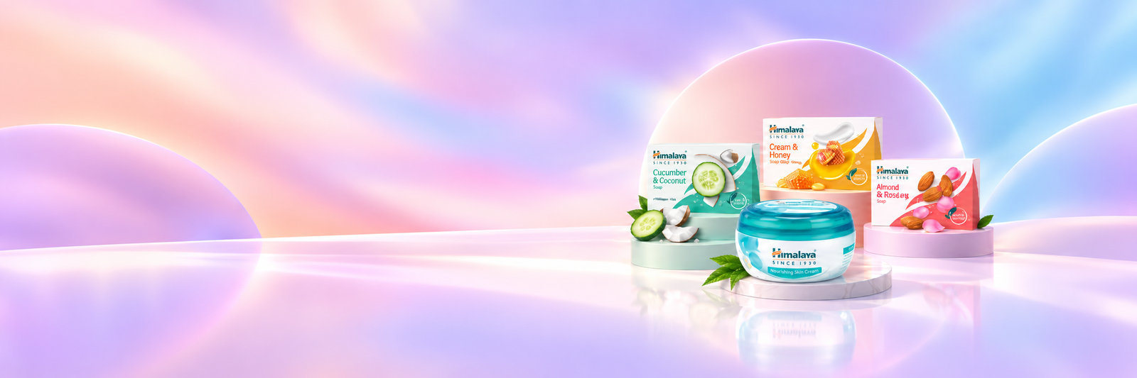 Himalaya Nourishing Skin Cream και επιλεγμένα σαπούνια προσωπικής φροντίδας