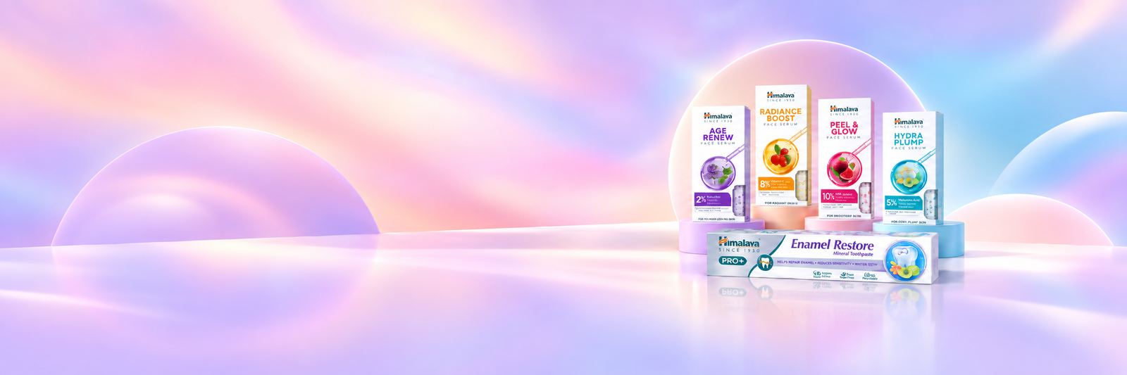 Νέα Himalaya Super Serums και PRO Enamel Restore